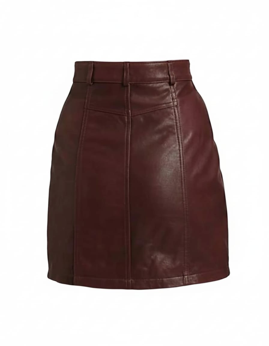 Burgundy Skirt