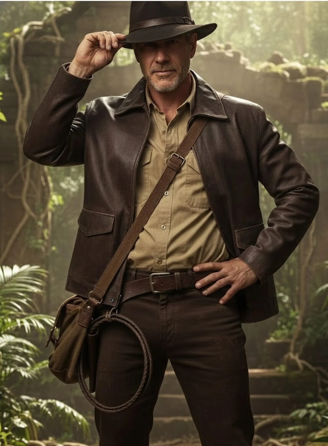 Harrison Ford Leather Jacket (Indiana Jones)