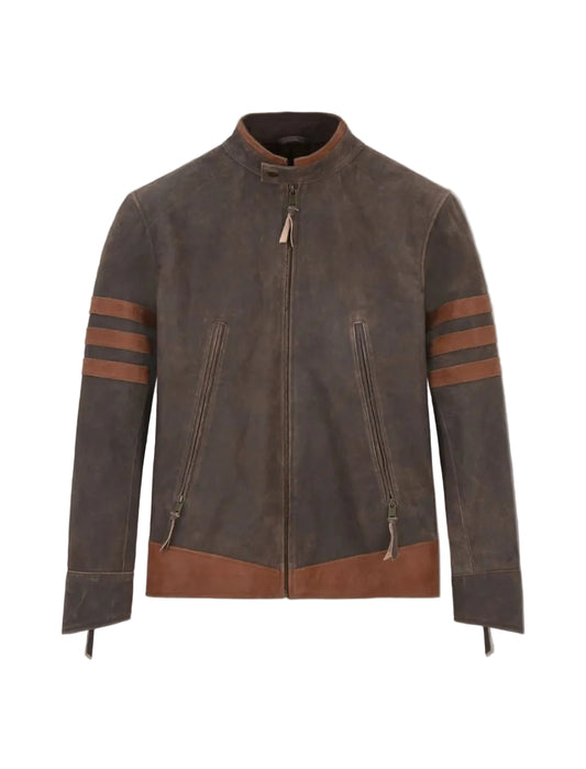 Hugh Jackman Leather Jacket (X-MEN-Wolverine)