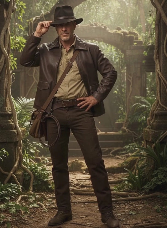 Harrison Ford Leather Jacket (Indiana Jones)