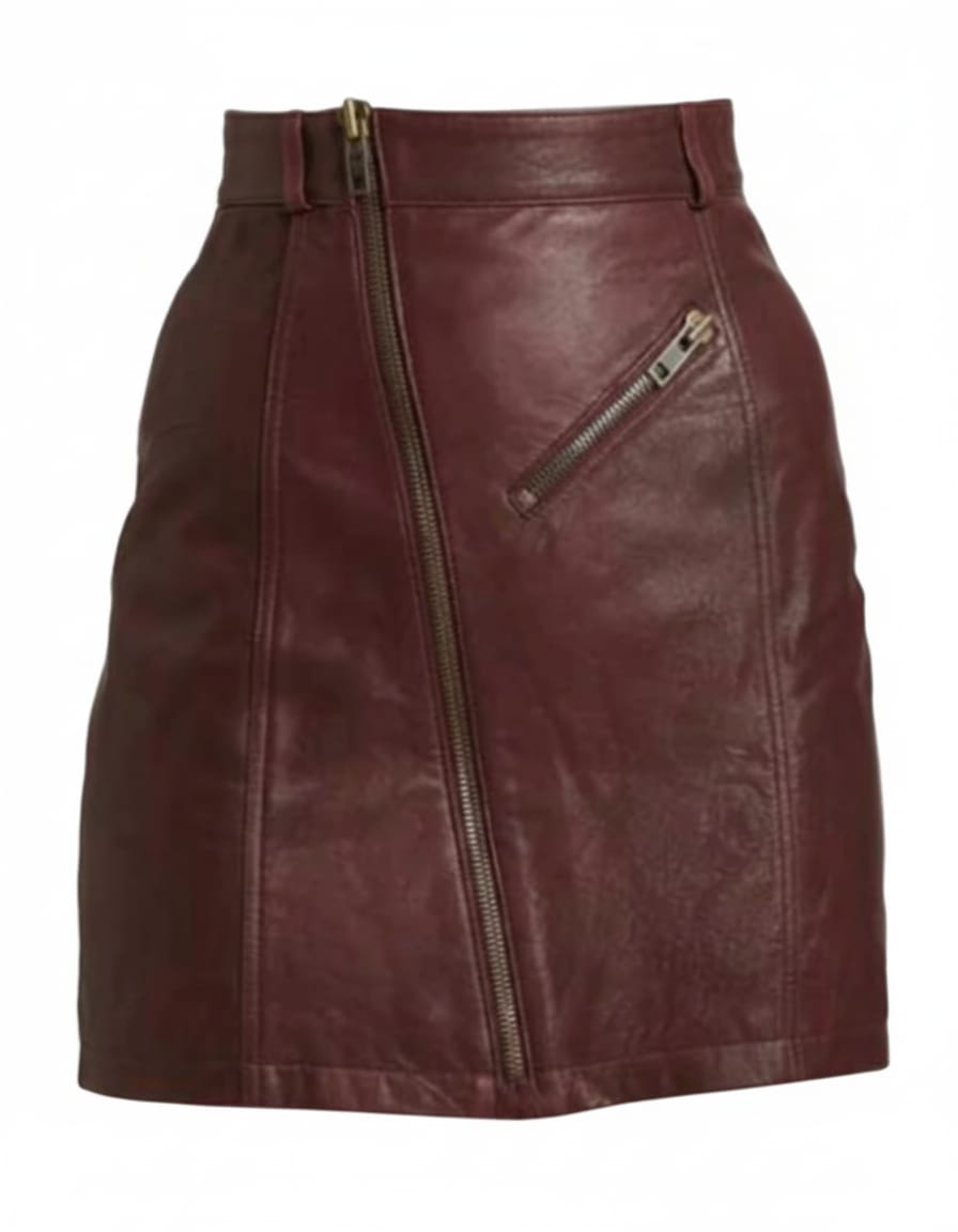 Burgundy Skirt