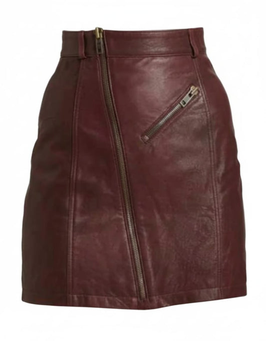 Burgundy Skirt