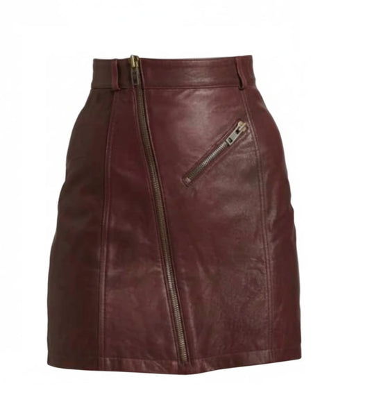 Burgundy Skirt